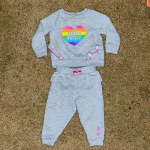JUICY COUTOUR BBY GIRL SWEAT SET